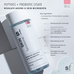 Regulate Aging and Skin Microbiota (Peptides + Probiotic Lysate)