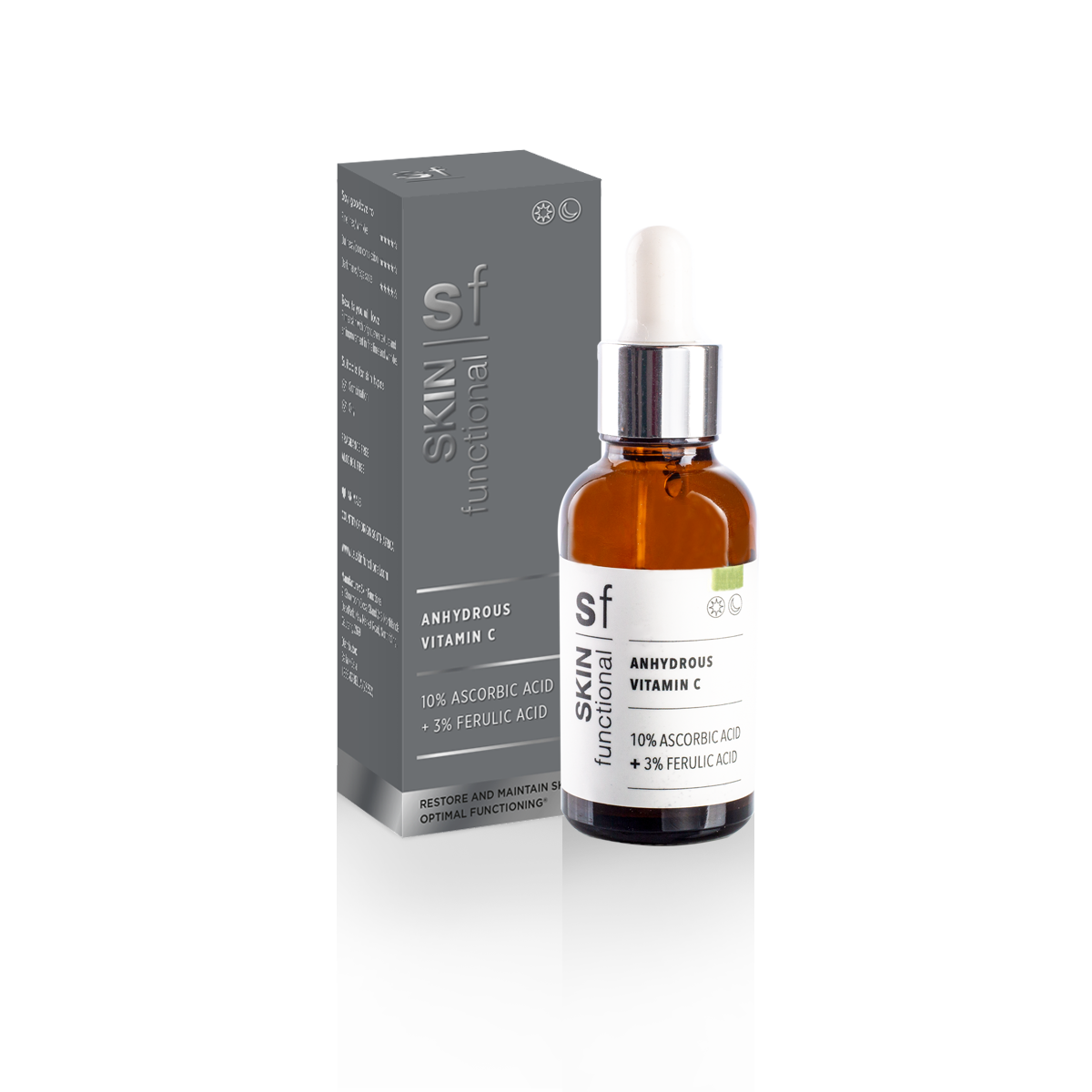Anhydrous Vitamin C - Anti-Oxidant Complexion Firmer (10% Ascorbic Acid + 3% Ferulic Acid)