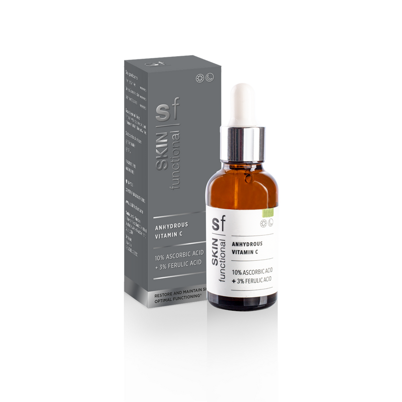 Anhydrous Vitamin C - Anti-Oxidant Complexion Firmer (10% Ascorbic Acid + 3% Ferulic Acid)