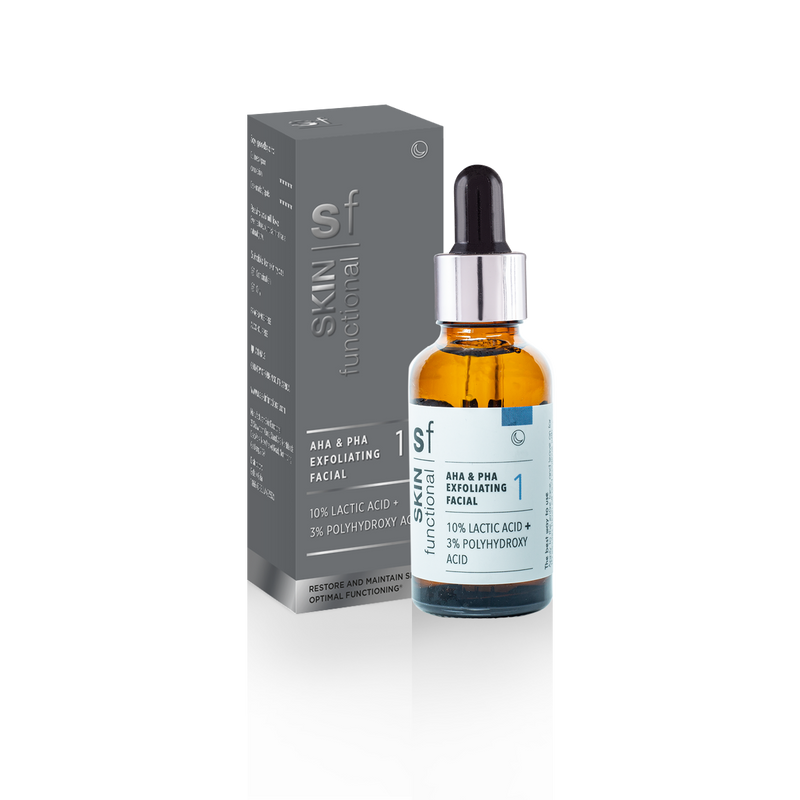 AHA + PHA Exfoliating Facial 1 (10% Lactic Acid + 3% Polyhydroxy Acid)