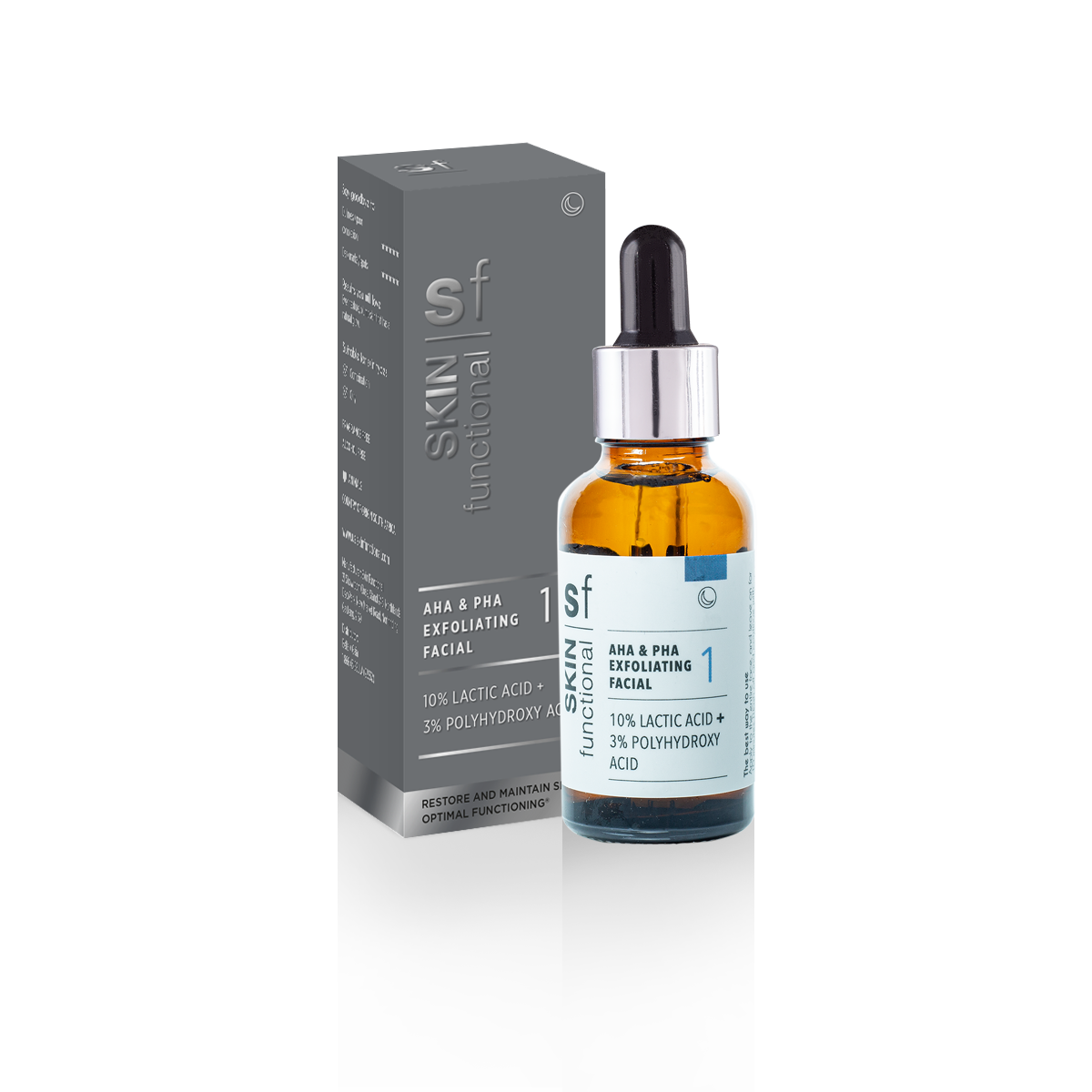 AHA + PHA Exfoliating Facial 1 (10% Lactic Acid + 3% Polyhydroxy Acid)
