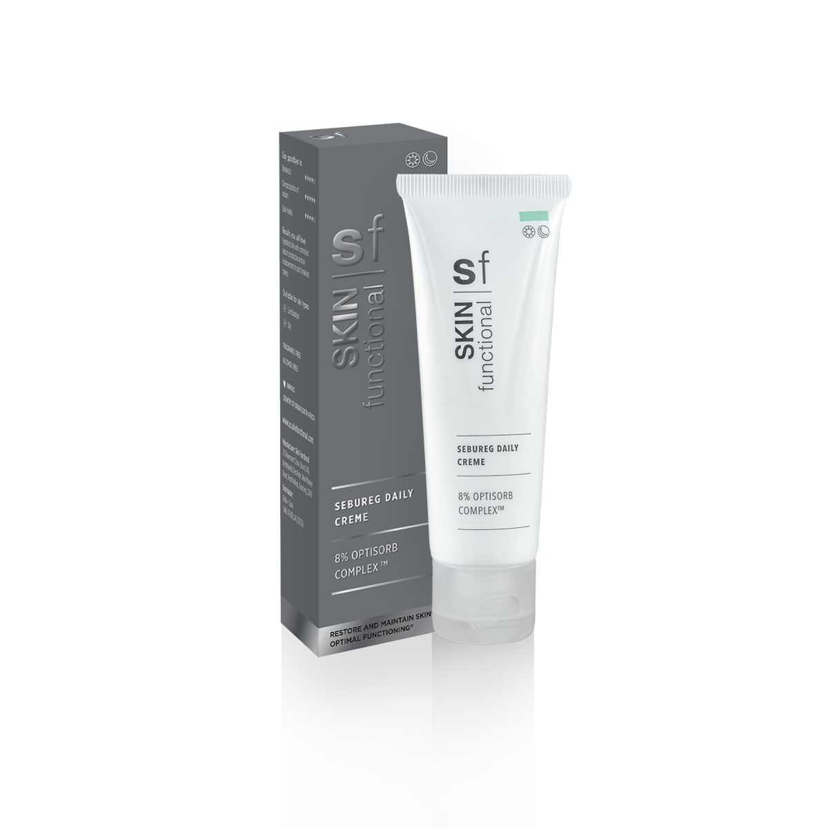 SebuReg Daily Crème Moisturiser (8% Optisorb Complex™)