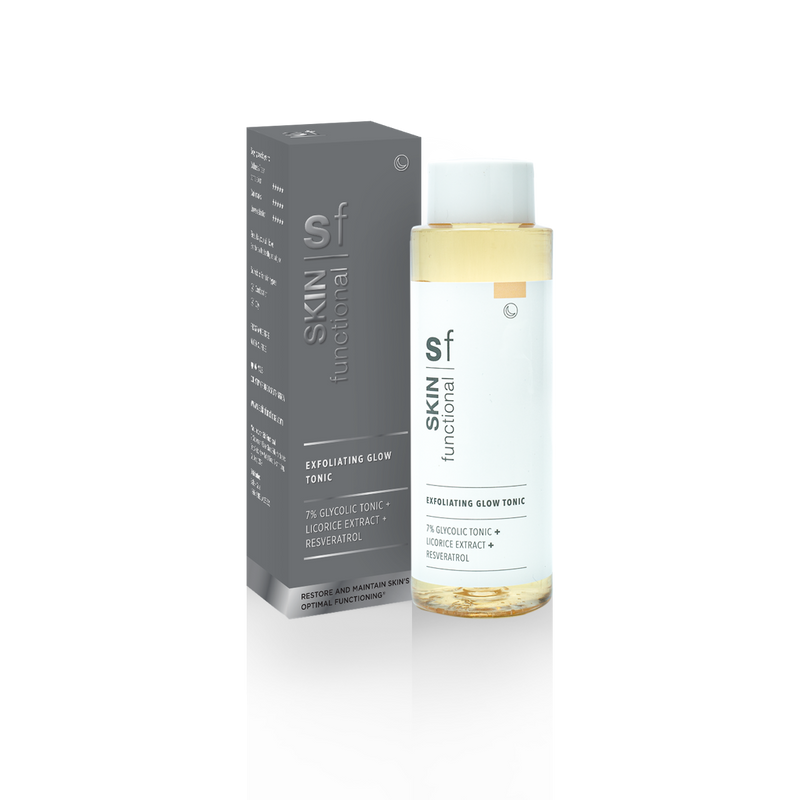 Exfoliating Glow Tonic (7% Glycolic Tonic + 2% Resveratrol + Licorice Extract)