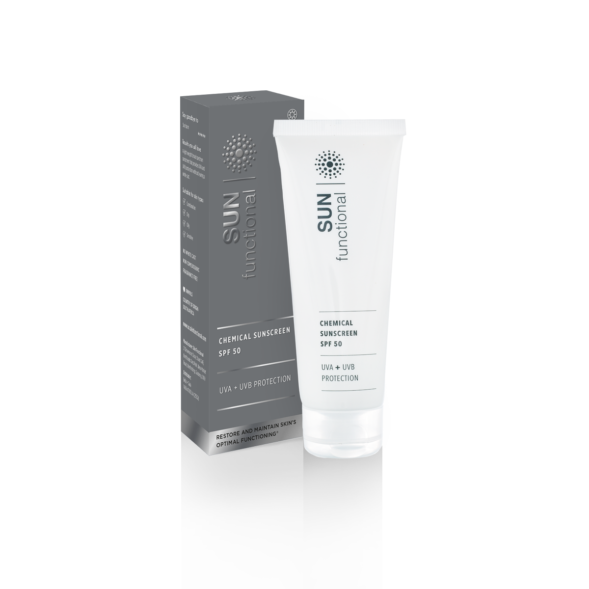 UVA and UVB Protecton (Chemical SPF 50)