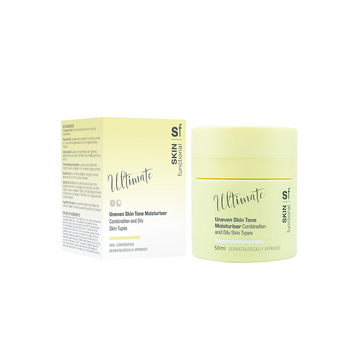 Ultimate Uneven Skin Tone Moisturiser Oily, Combination Skin