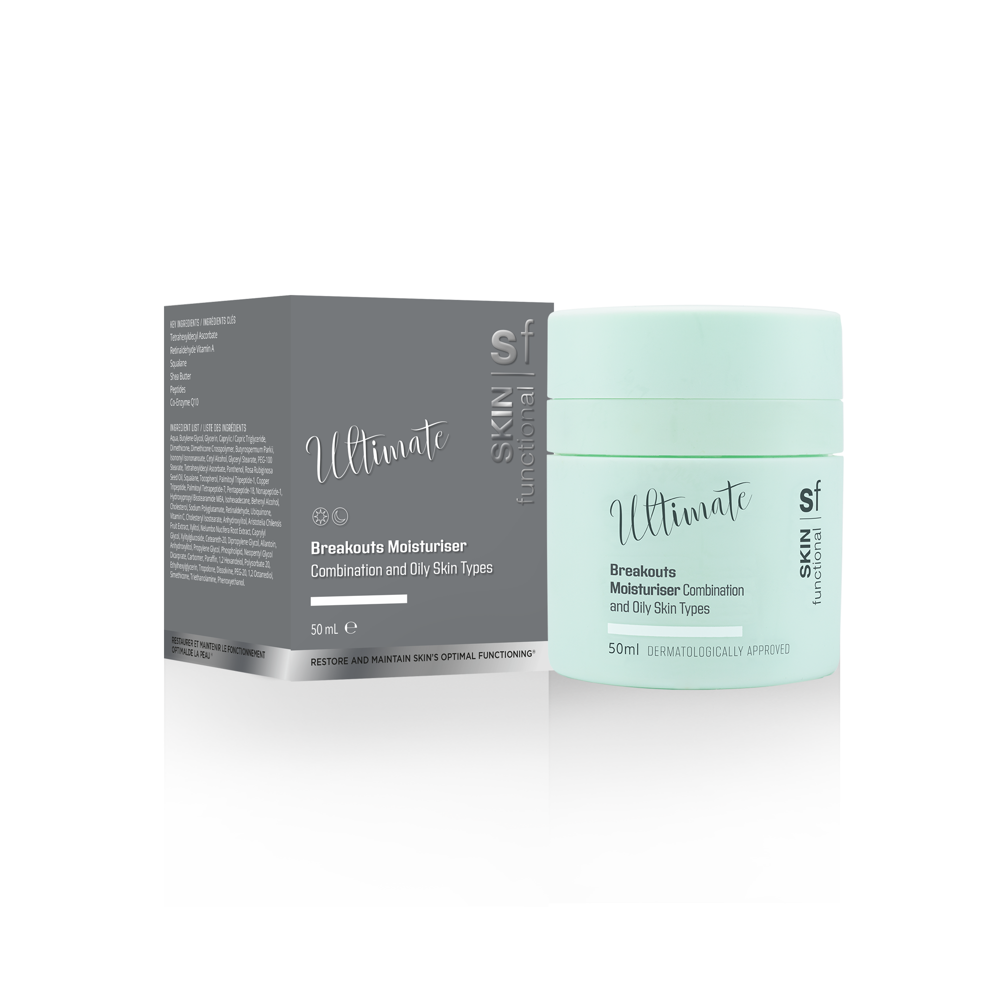 Ultimate Breakouts Moisturiser Oily, Combination Skin