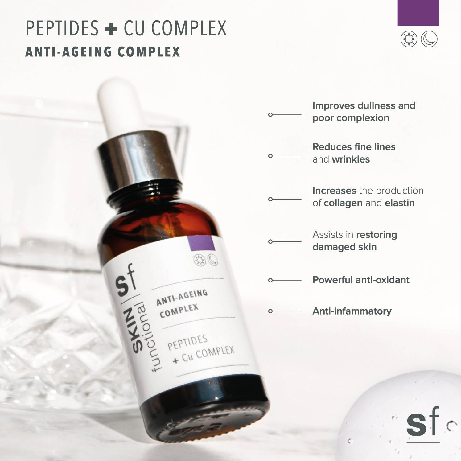 Anti-Ageing Complex (Peptides + Cu Complex)
