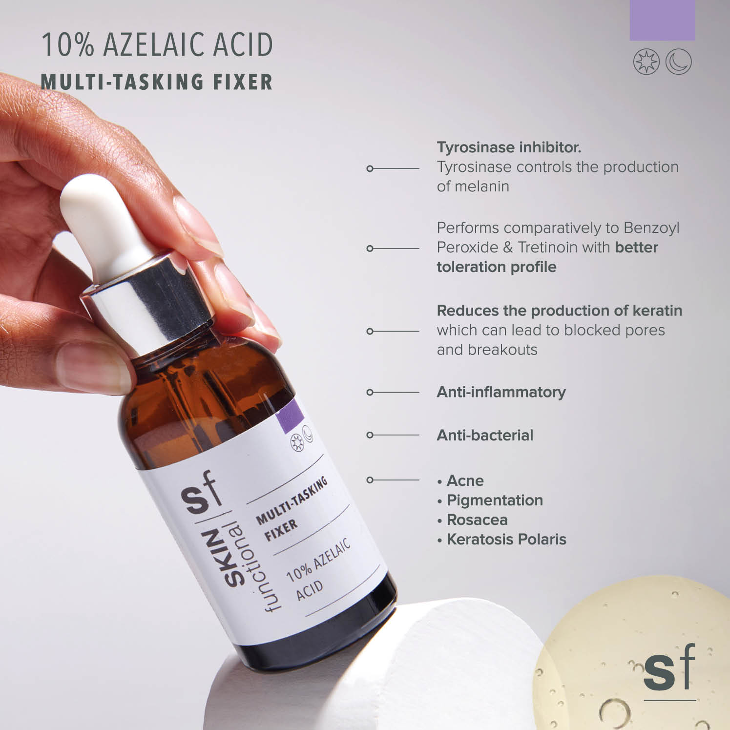 Multi-Tasking Fixer (10% Azelaic Acid) – Bella+Gaia