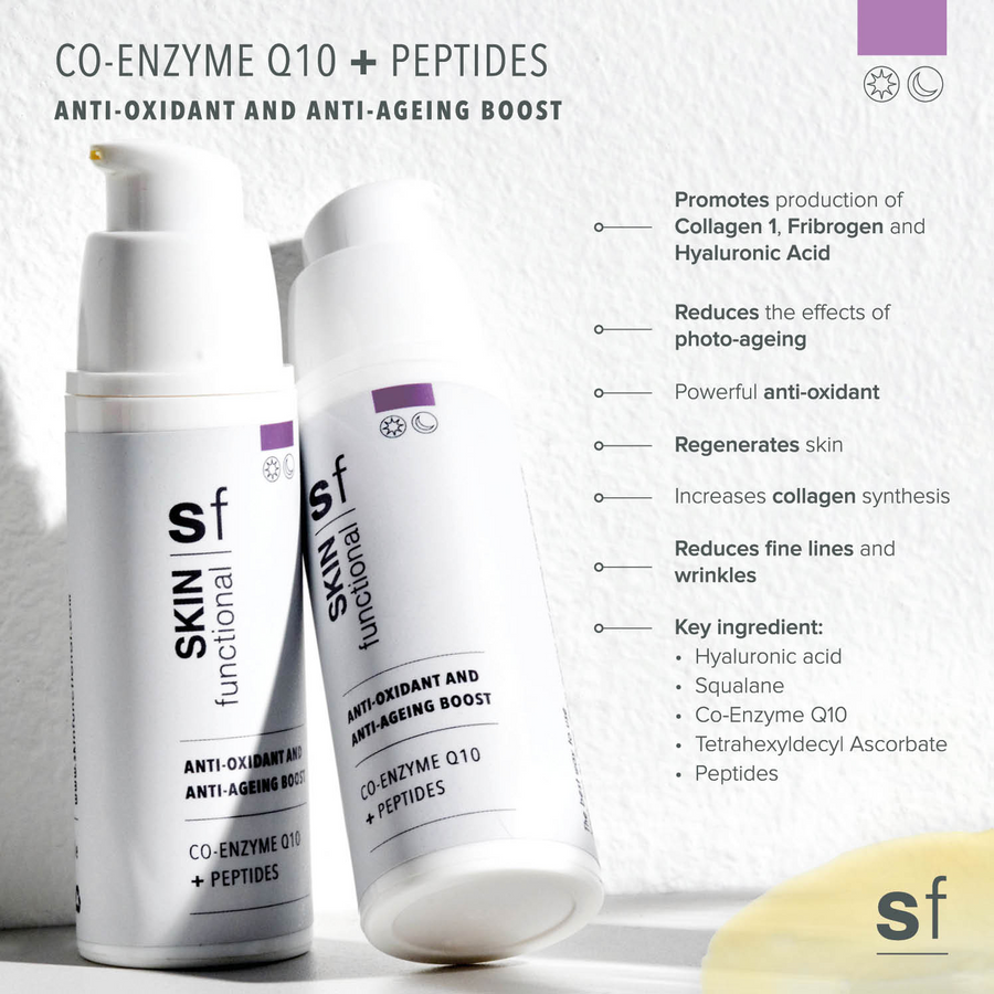 Anti-Oxidant and Anti-Ageing Boost (Co-Enzyme Q10 + Peptides)