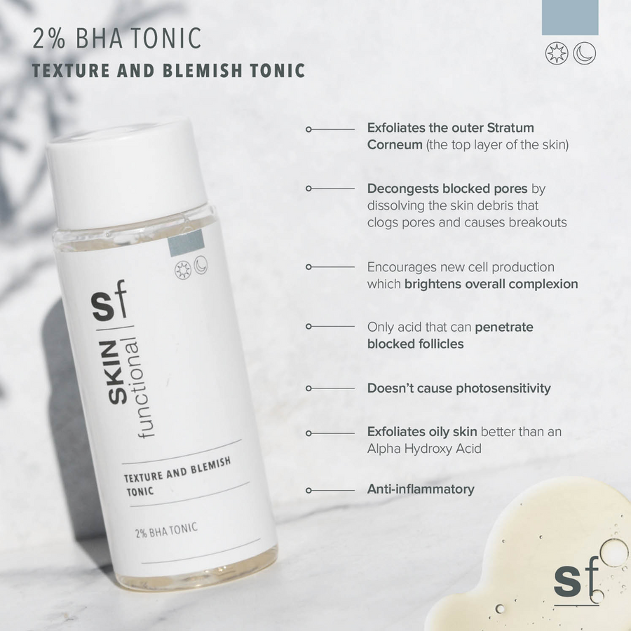 Texture and Blemish Tonic (2% BHA Tonic)