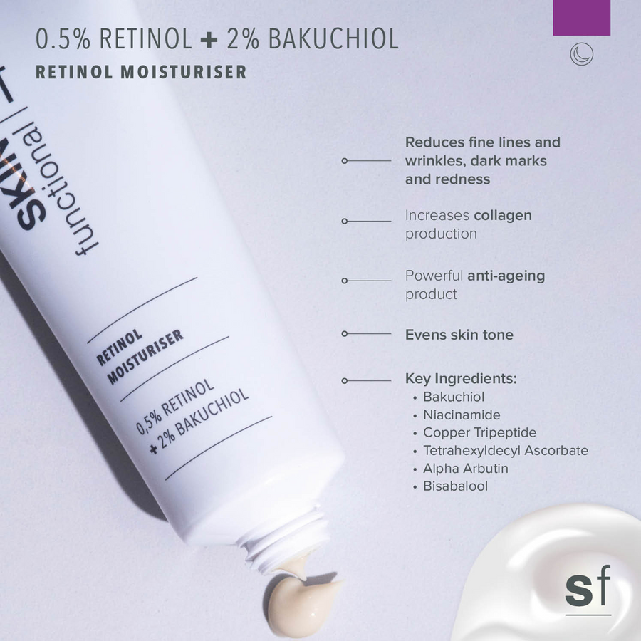 Retinol Moisturiser (0.5% Retinol + 2% Bakuchiol)