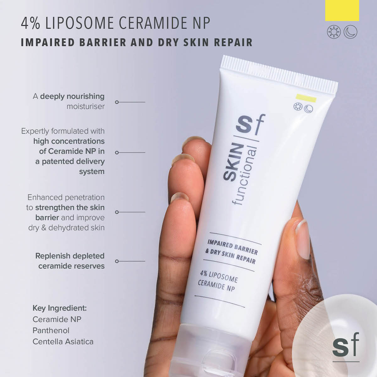 Impaired Barrier and Dry Skin Repair (4% Liposome Ceramide NP)