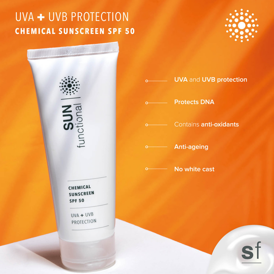 UVA and UVB (Chemical SPF 50)