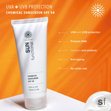 UVA and UVB Protecton (Chemical SPF 50)