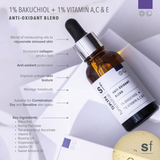 Anti-Oxidant Blend (1% Bakuchiol + 1% Vitamin A,C & E)