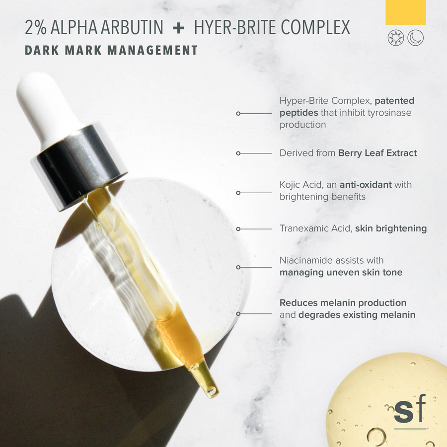 Dark Mark Management (2% Alpha Arbutin + Hyper-Brite Complex)