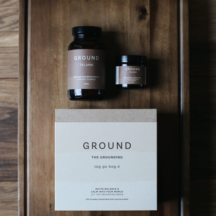 The Grounding (Talamh Bath Salt & Talamh Face Balm)