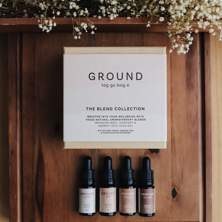 The Blend Collection (essential oils) (Grounding, Comfort, Sleep & Uplifting Blends (4))